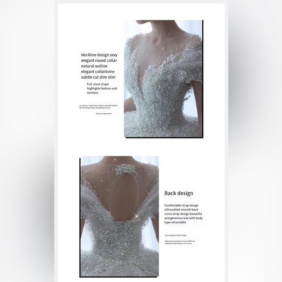 23 New bride Princess small pregnant woman tail high-grade texture French luxury - Picture 3 of 13